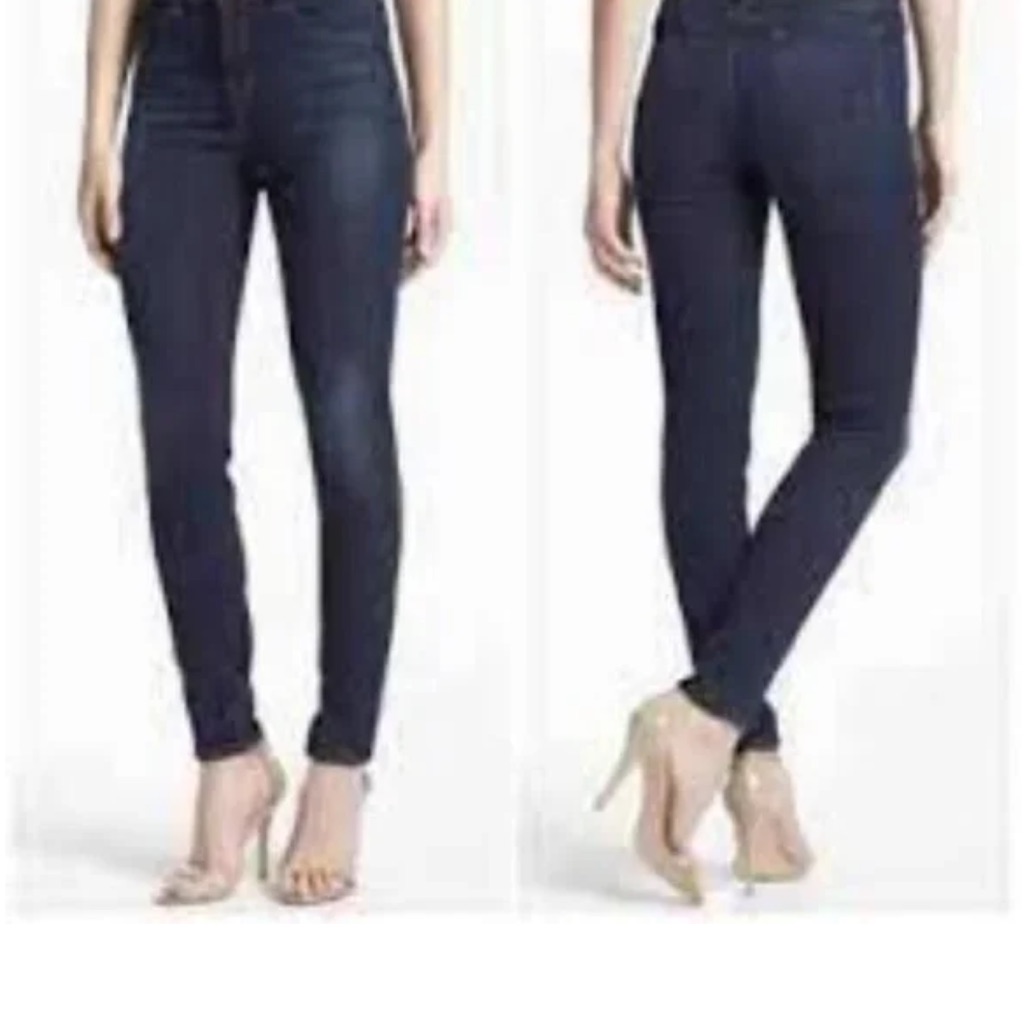 J Brand Maria Starless Dark Rinse Skinny Jeans